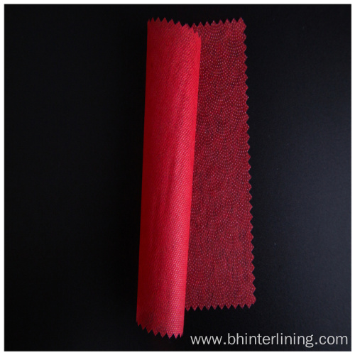 Thermo-bond paste dot nonwoven fusible interlining